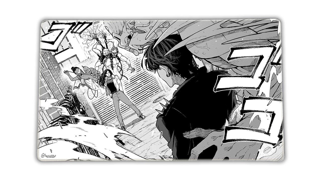 [PREORDER] Tymna & Kraum's Bizarre Adventure Manga Playmat