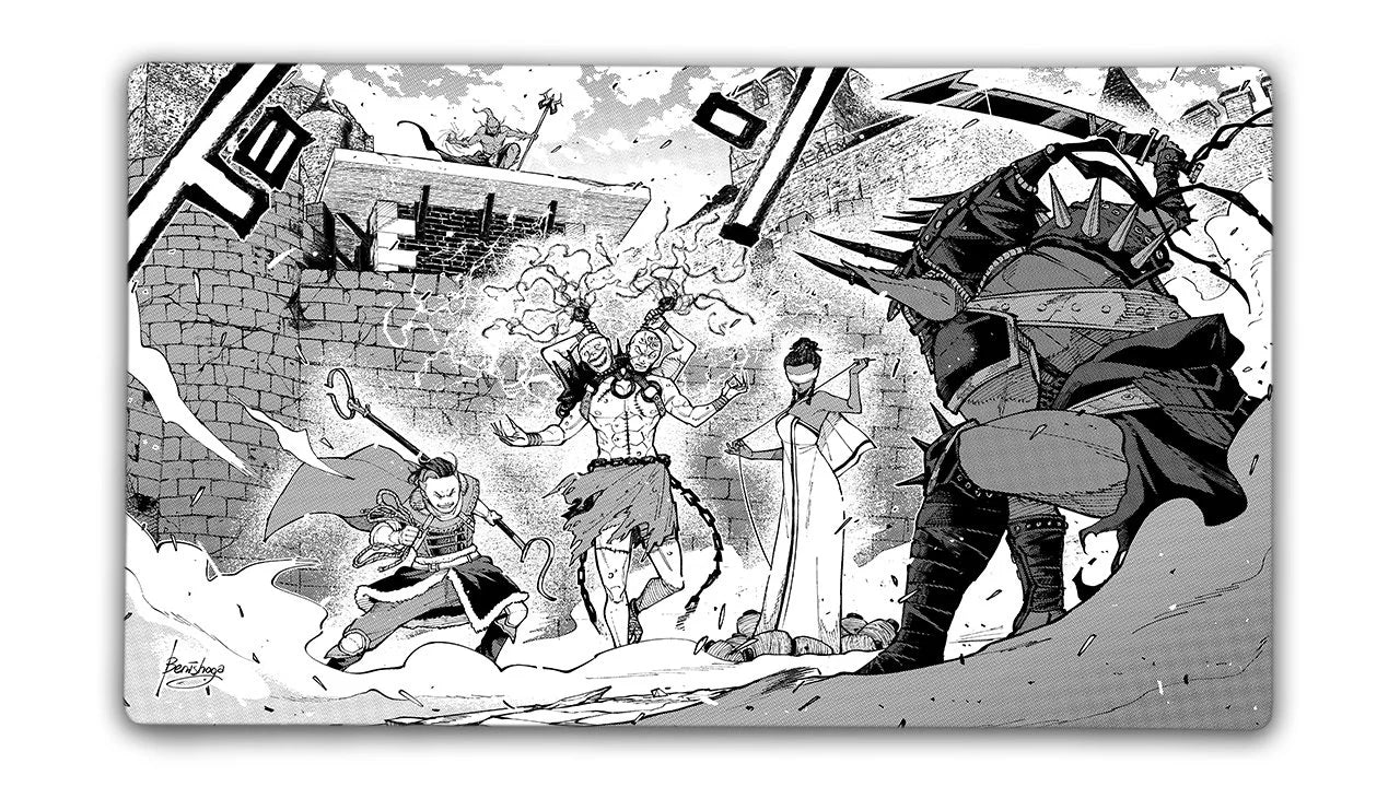 RogThras War of the Summit Manga Playmat